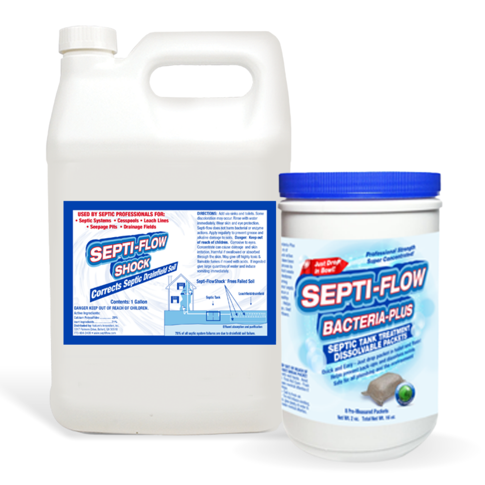 Septi-Flow Aftercare Package | Septic System Shock Repair