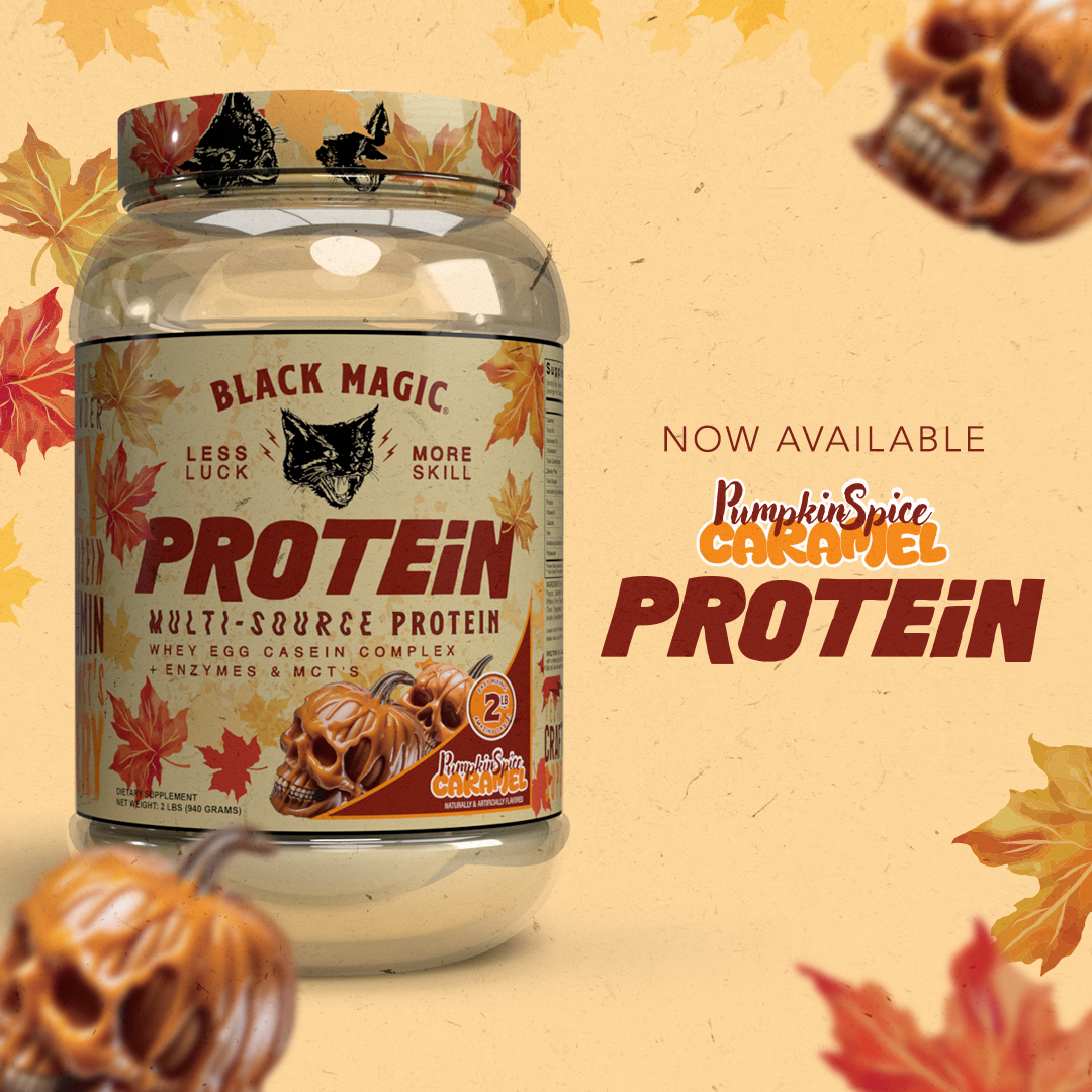 Black Magic Supply Handcrafted Multi Source Protein- Pumpkin Caramel (Limited Edition)