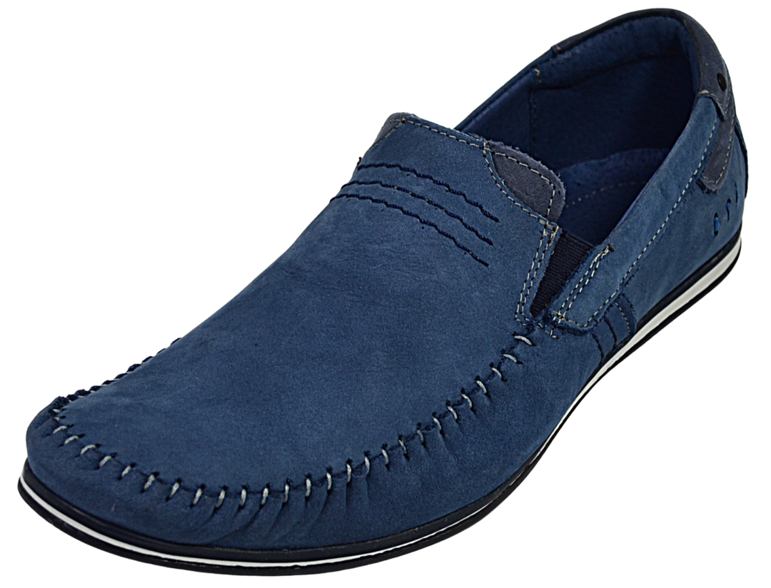 Cameron - Mens loafer driving shoes - Reindeer Leather