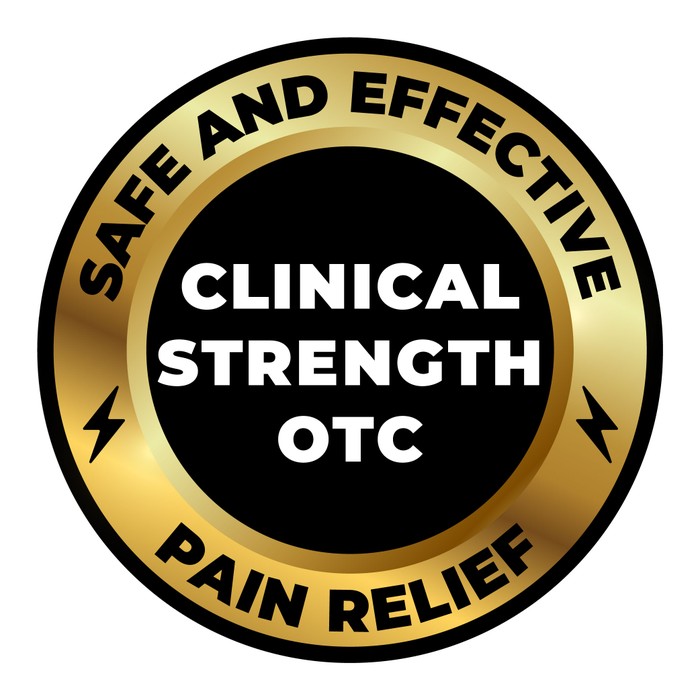 Clinical strength pain relief