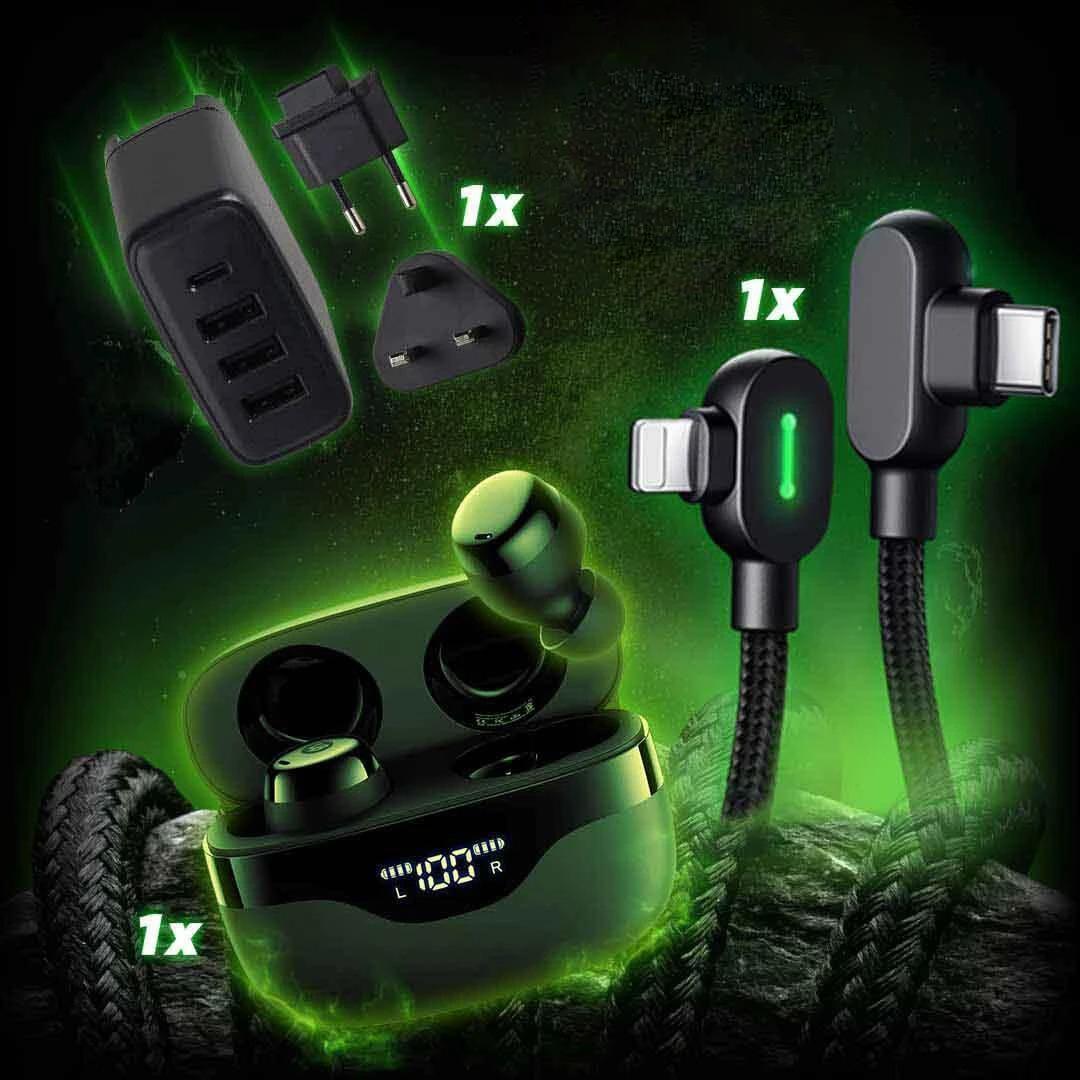 Rapid Charge Titan Buds Bundle