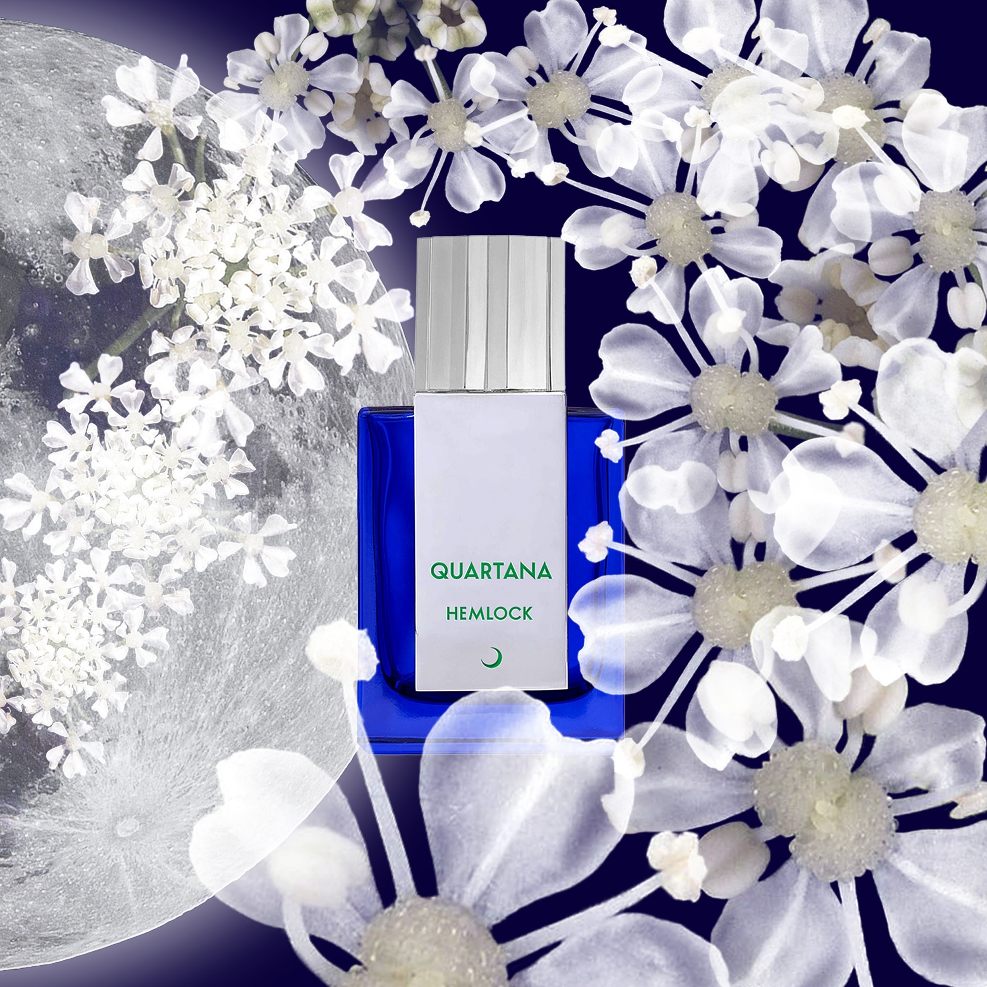 Hemlock by Quartana 2024 Lunar Floral Edition Perfume Bottle
