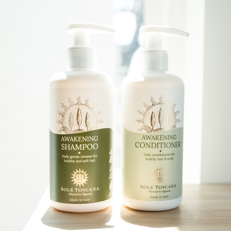 Awakening Organic Shampoo Conditioner Set