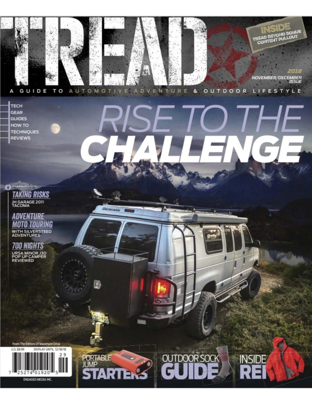 Tread Magazine - November/December 2018 Cover Page