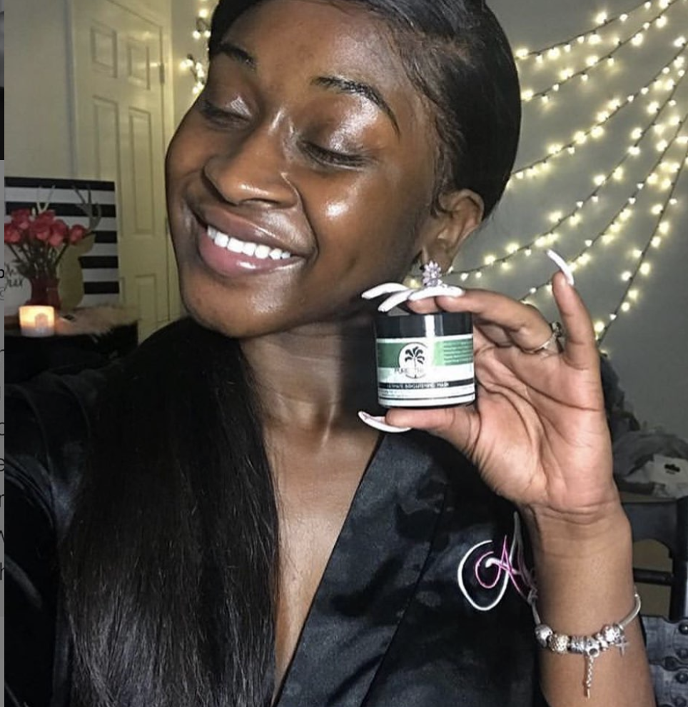 Pure tropix Brightening mask