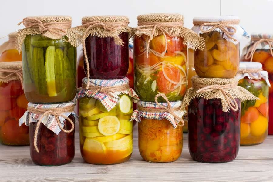 Canning is a great way to store food