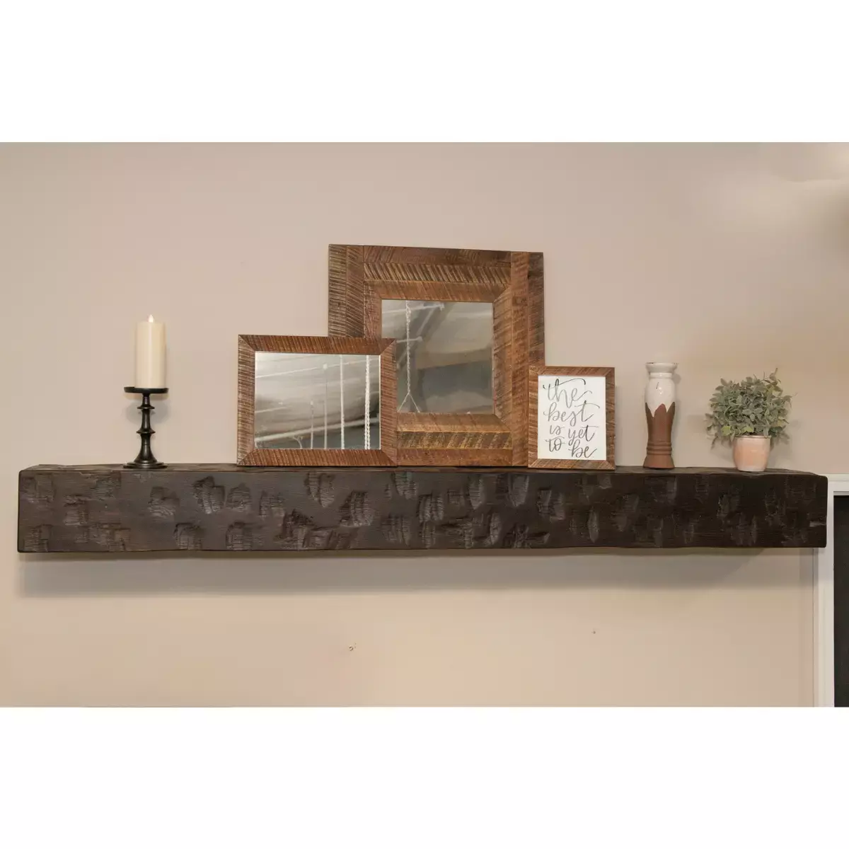 Barn Beam Mantel Ideas