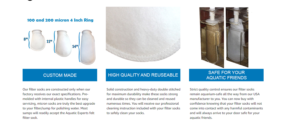 Filter Socks DIY Aquatic Experts
