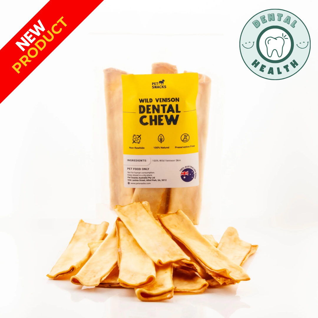 Wild Venison Dental Chews Dog Treats Pet Snacks 