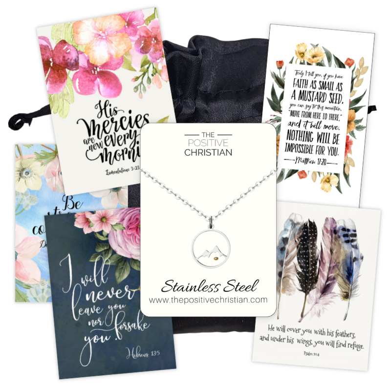 The Pro Giver's Bundle (Mustard Seed Mountain Necklace)