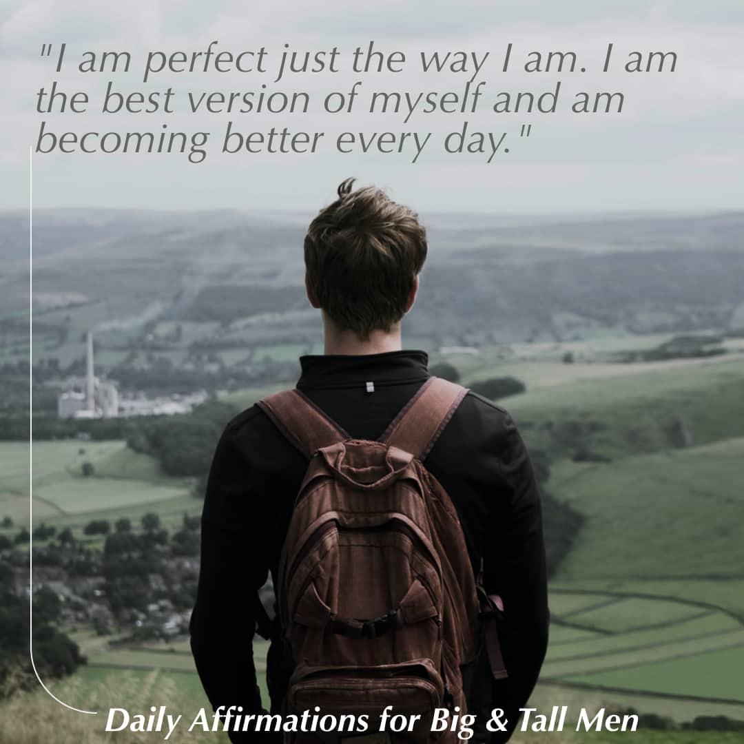 The Power of Daily Affirmations for Big & Tall Men