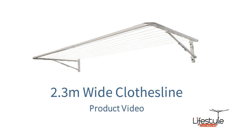 2.3m wide clothesline product link