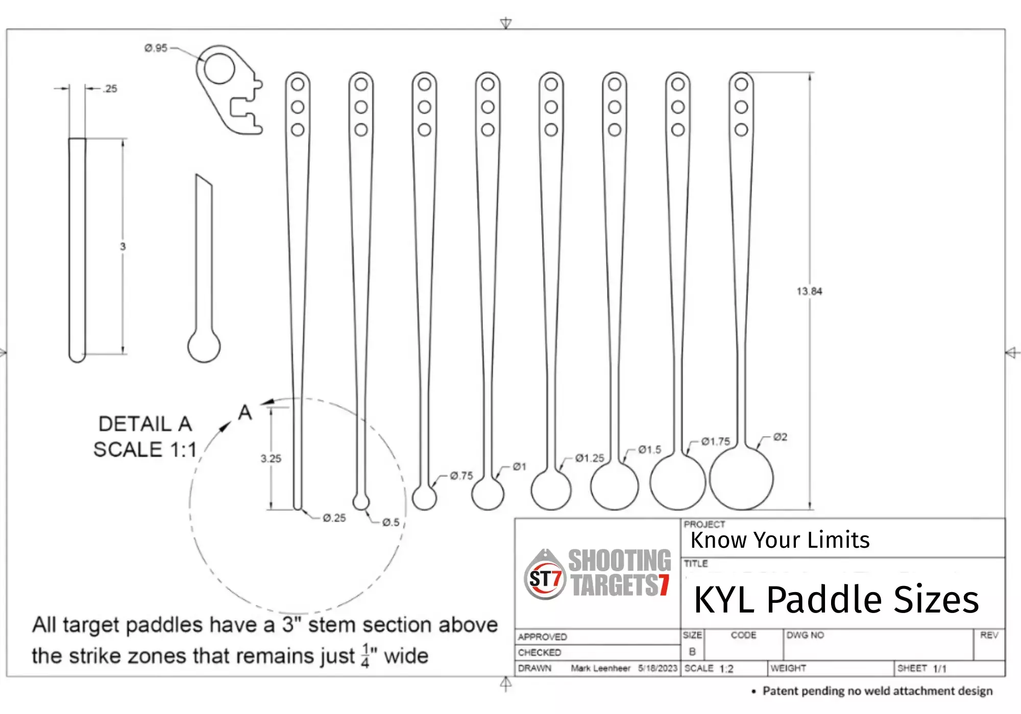 Know Your Limits Paddles