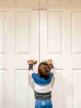 child safety door lock