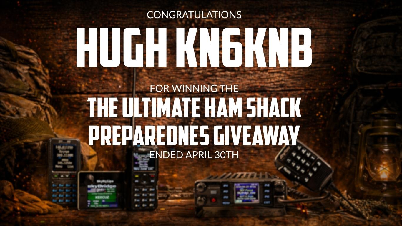 Congratulations Dean K0OKZ for winning the New Year New Gear Giveaway!