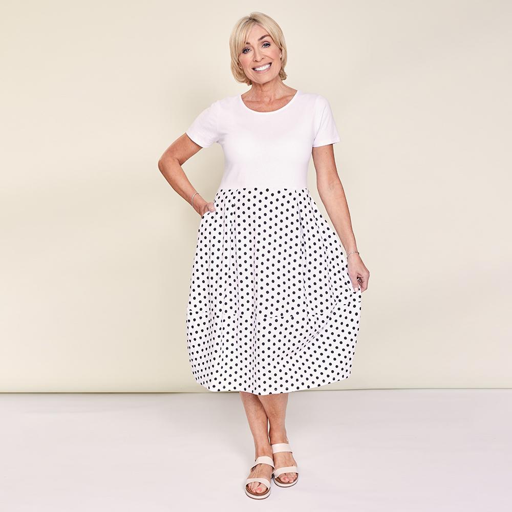 Carol Dress (White)