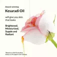Award-winning Kesaradi Oil will give you skin that looks Brightened, Moistuzied, Supple and Radiant