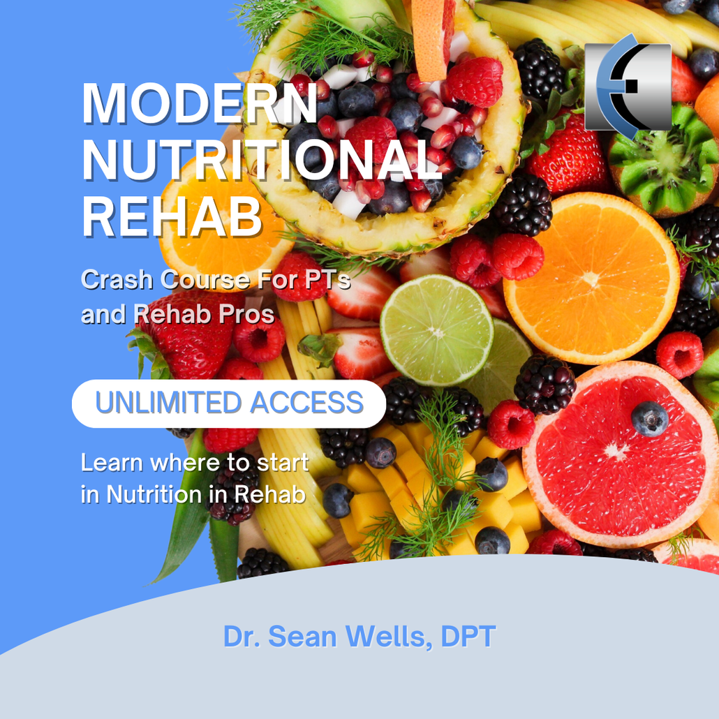 The Eclectic Approach to Modern Nutritional Rehab Online Certificate Seminar Series