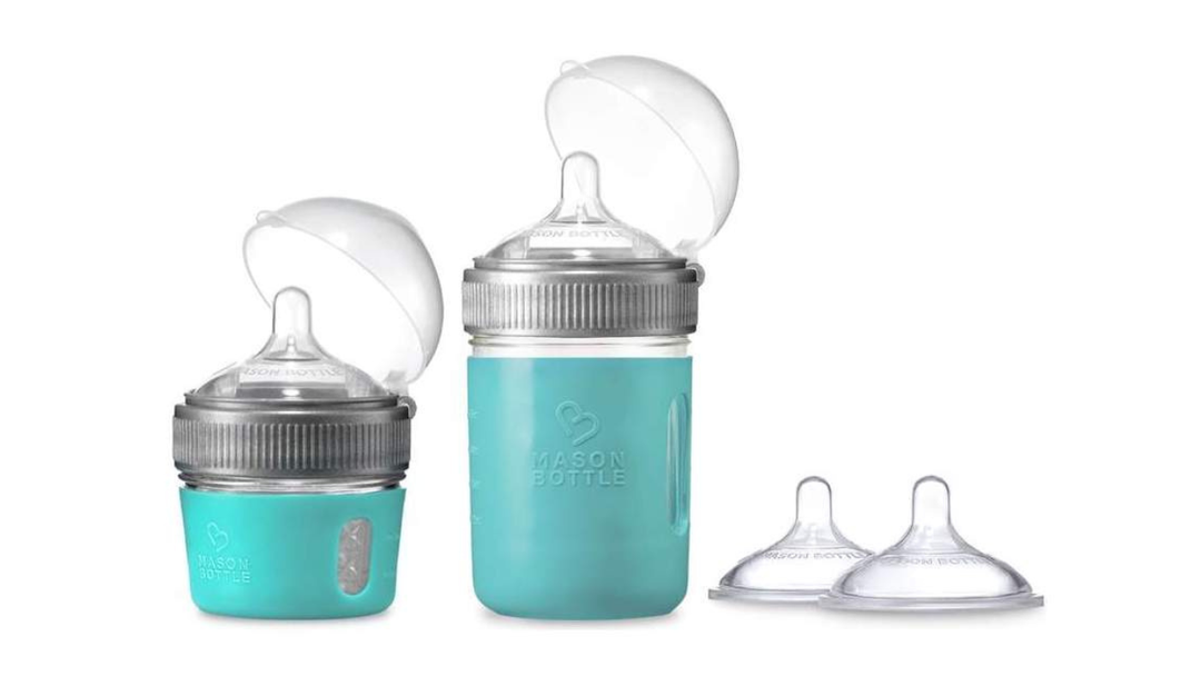 Breastmilk Storage Jar Set – Mason Bottle