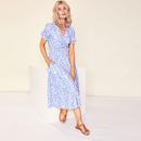Sasha Dress (Blue Floral)
