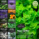 Non-gmo, non-hybrid heirloom flower and herb seeds