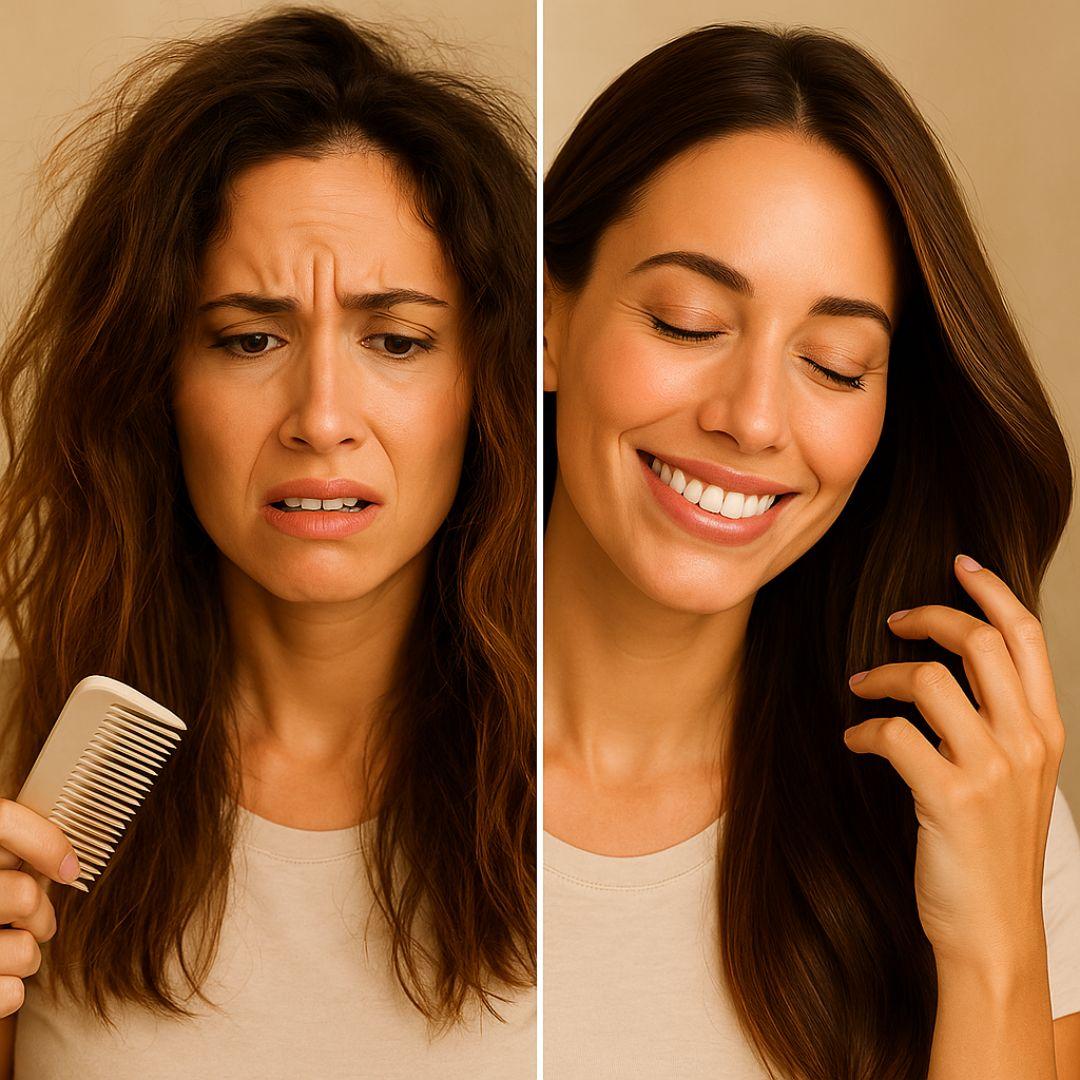 Soft-O-More shampoo helps dry, frizzy-looking, unmanageable hair