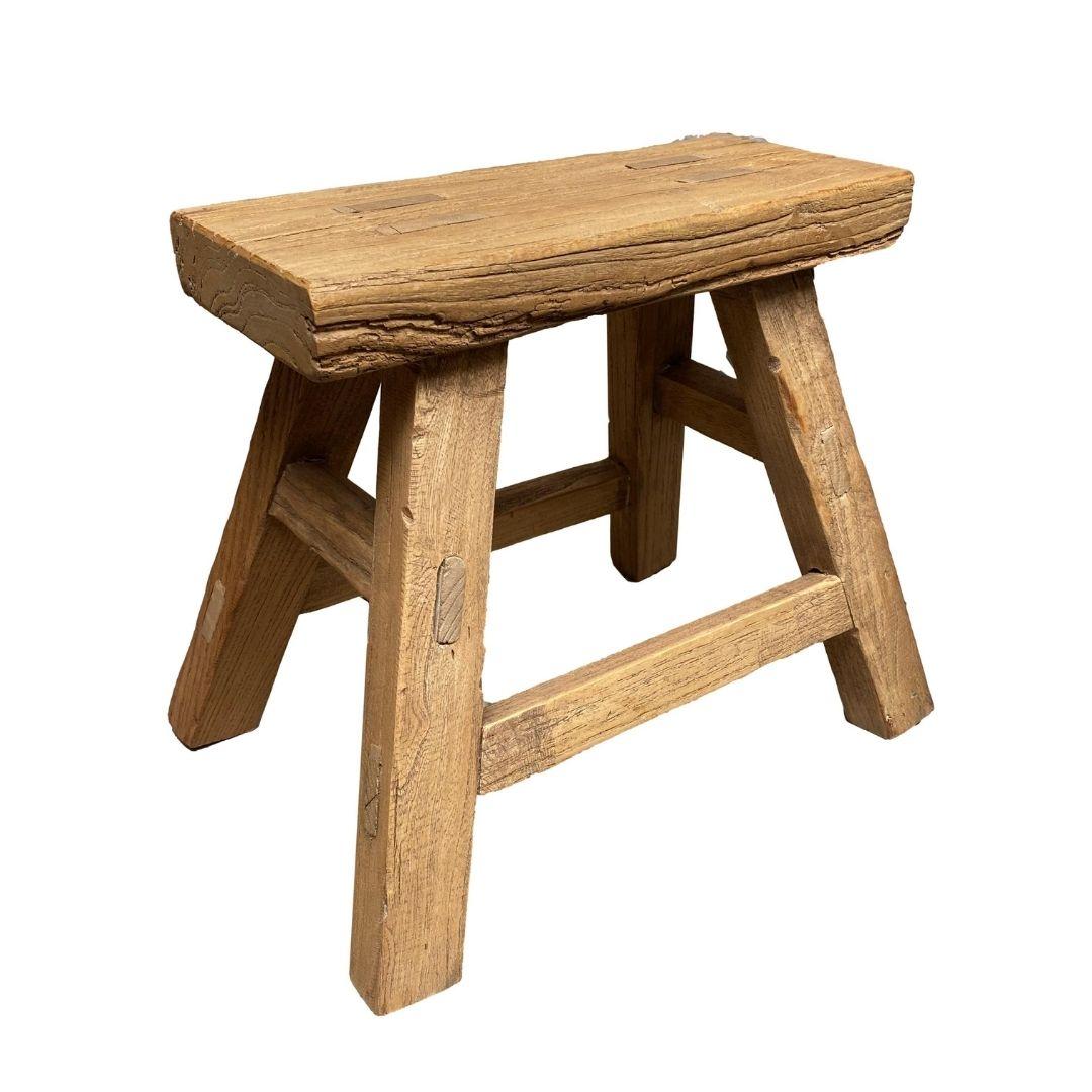 Old Barn Step Up Rustic Stool | Acumen Collection - Acumen Collection