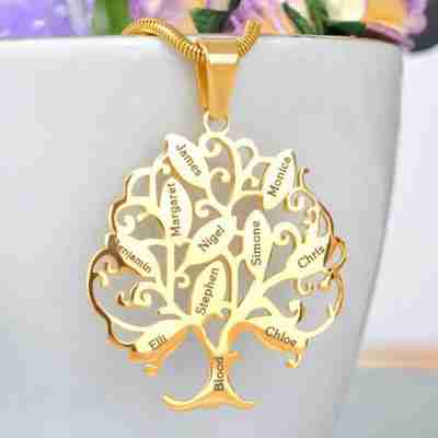 Tree of My Life Necklace 