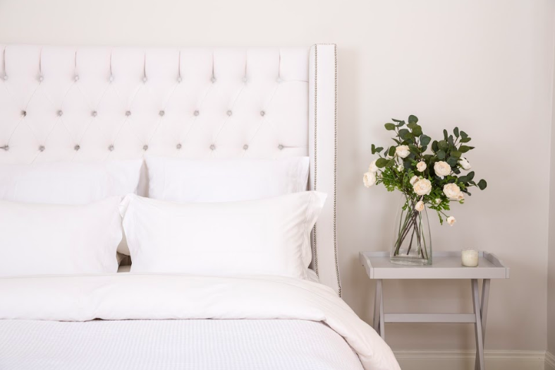 White Organic Bed Set