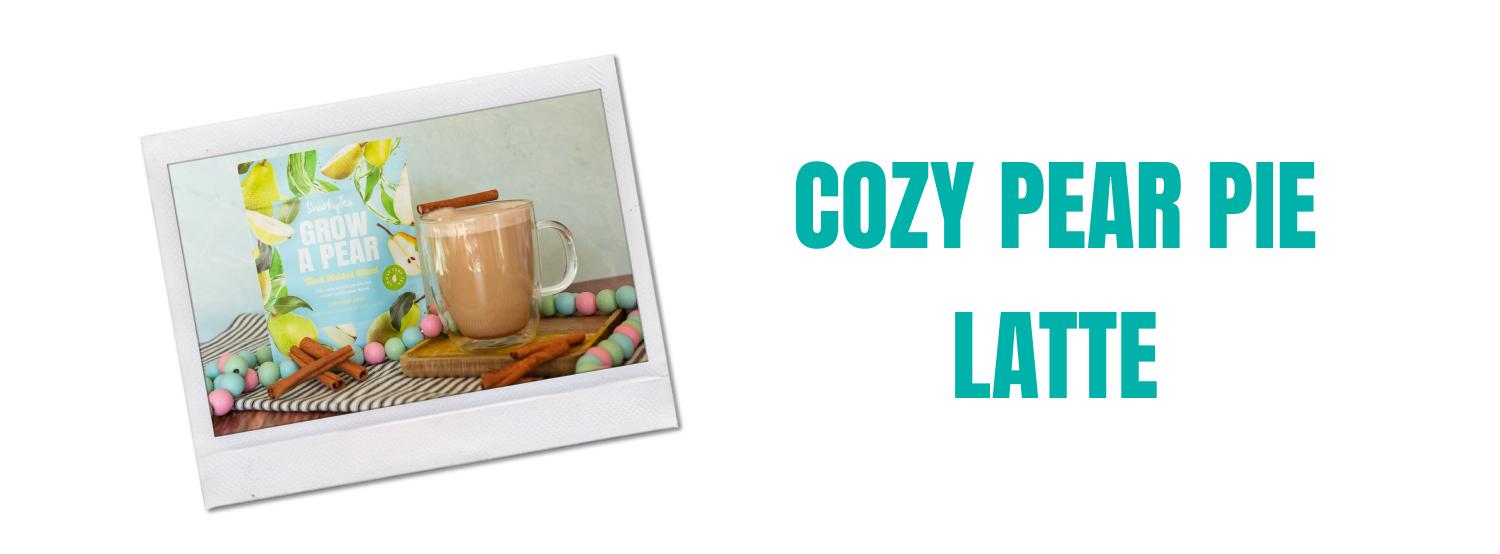 Cozy Pear Pie Latte