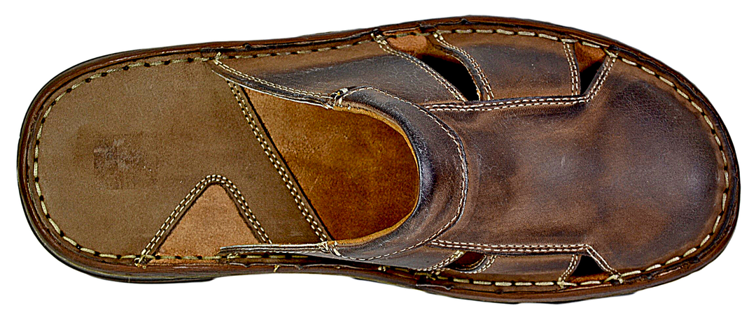 Doug Lake Summer Close Toe Slide Clog - Reindeer Leather
