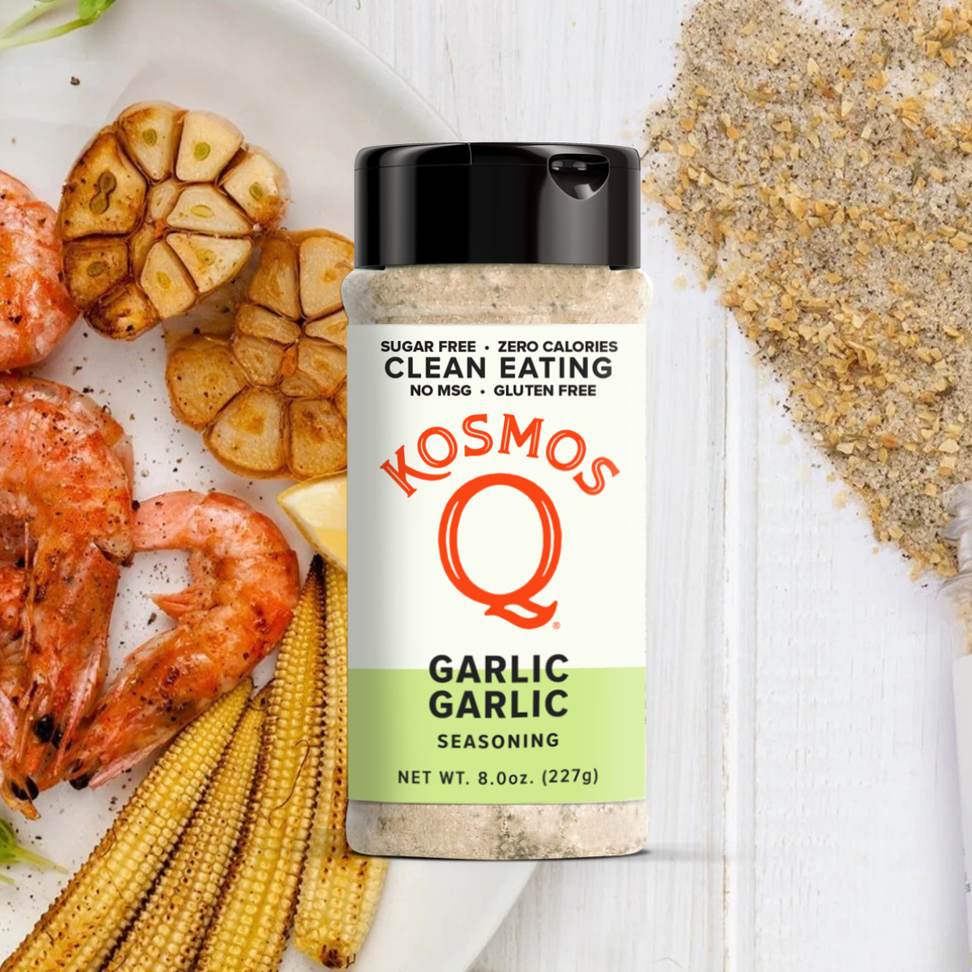 Kosmo's Q Clean Eating Seasonings Garlic Garlic - Paleo & Keto Clean Eating Seasoning