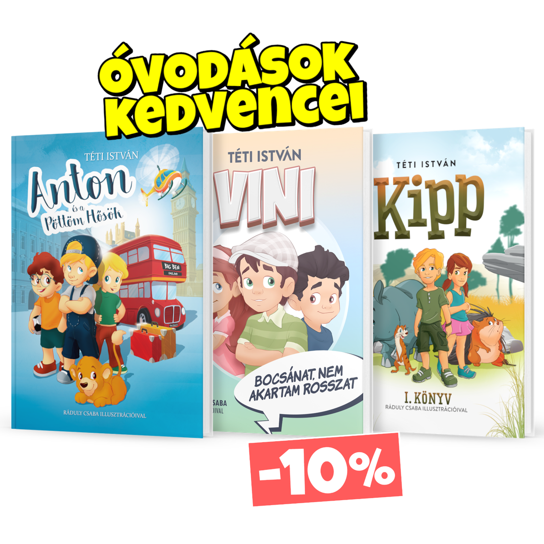 Óvodások kedvencei könyvcsomag