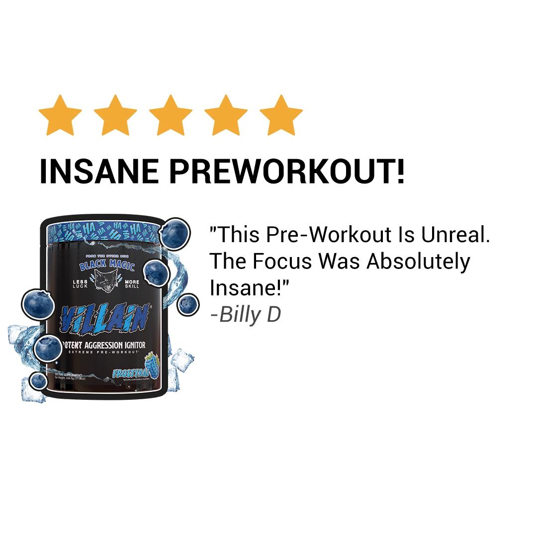 VILLAIN High-Stim Nootropic Pre-Workout