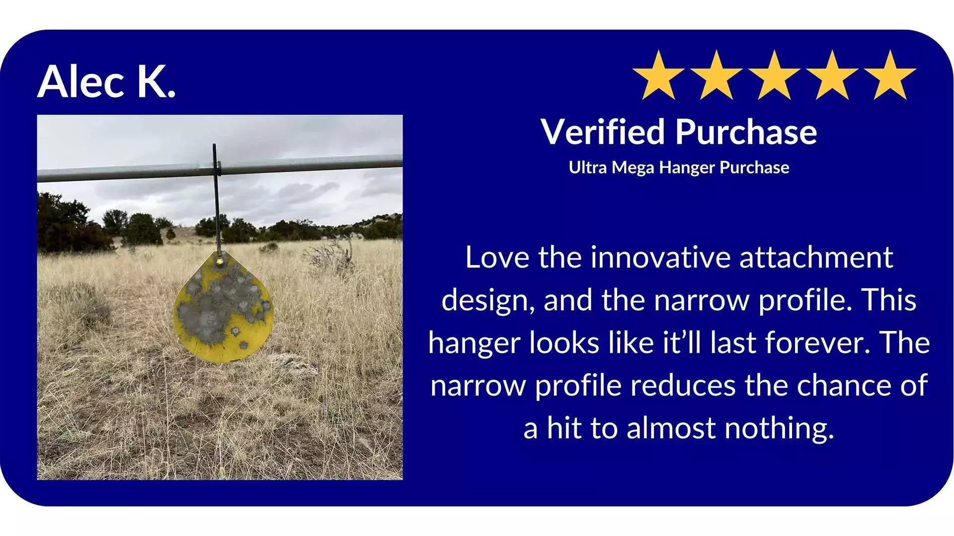 Steel Target Hanger Review