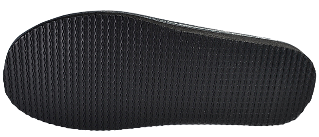 Jaxson - mens black bedroom Slippers - Reindeer Leather
