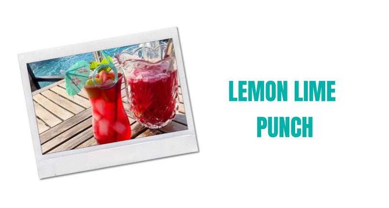 Hibiscus Lemonade Spritz