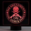 God Guns Family LED Signs