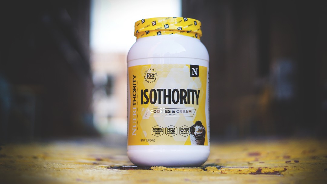 whey protein isolate isothority supplements