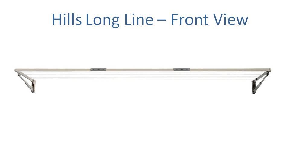 3400mm wide clothesline - hills long line