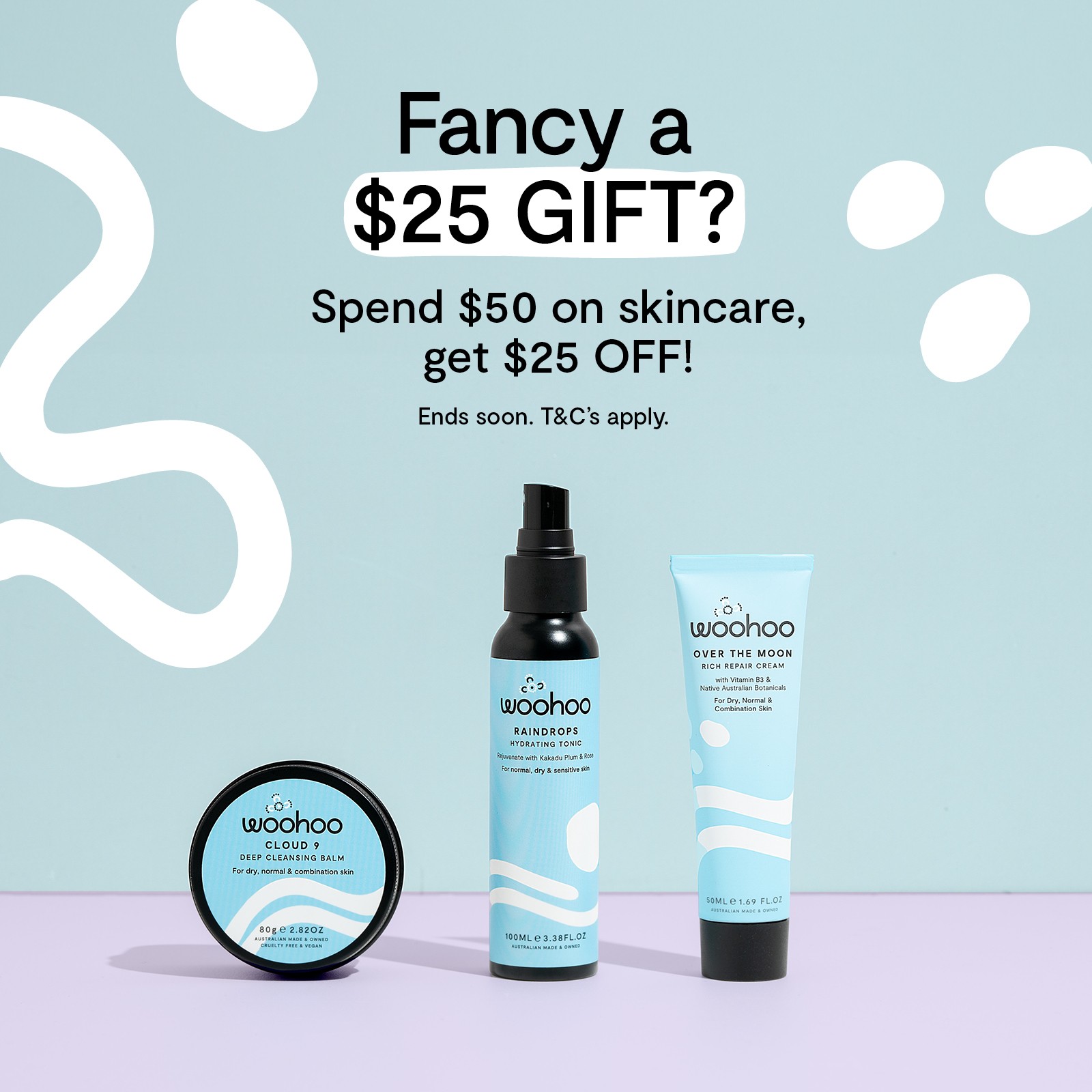 Your $25 skincare gift