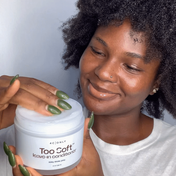 Leave in conditioner for 4C hair kinky hair coily hair