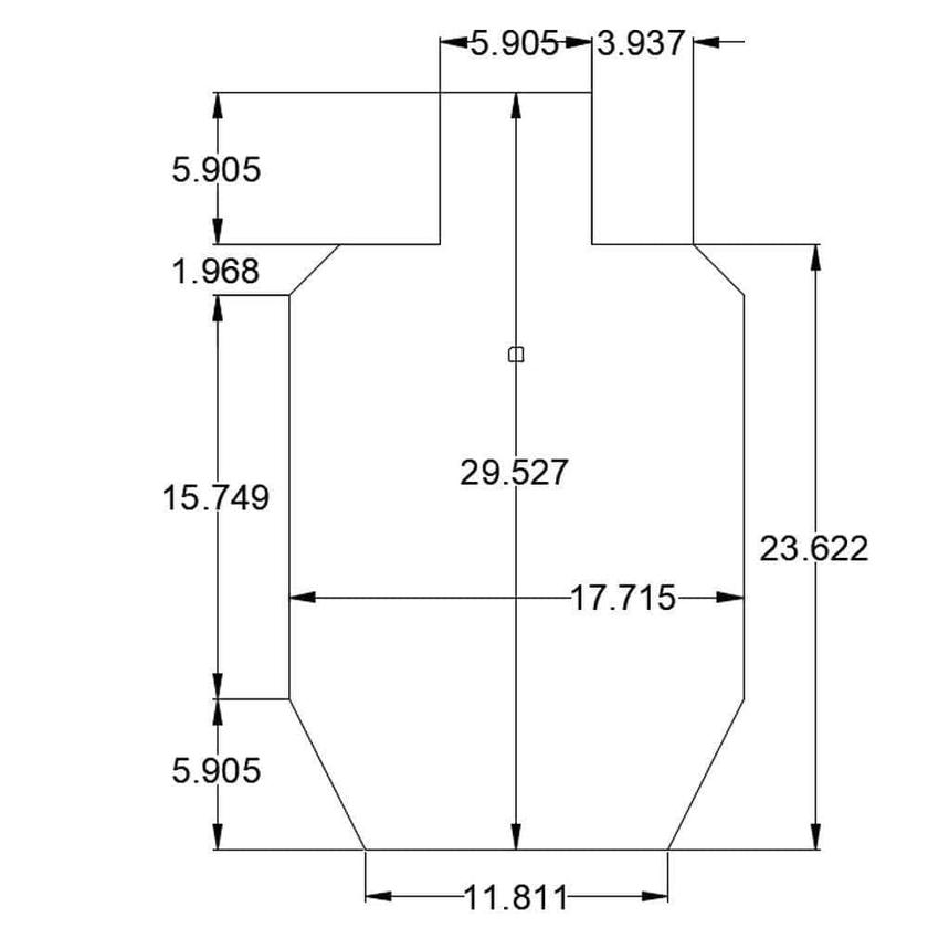 IPSC AR500 Steel Silhouette Target Free Shipping ShootingTargets7