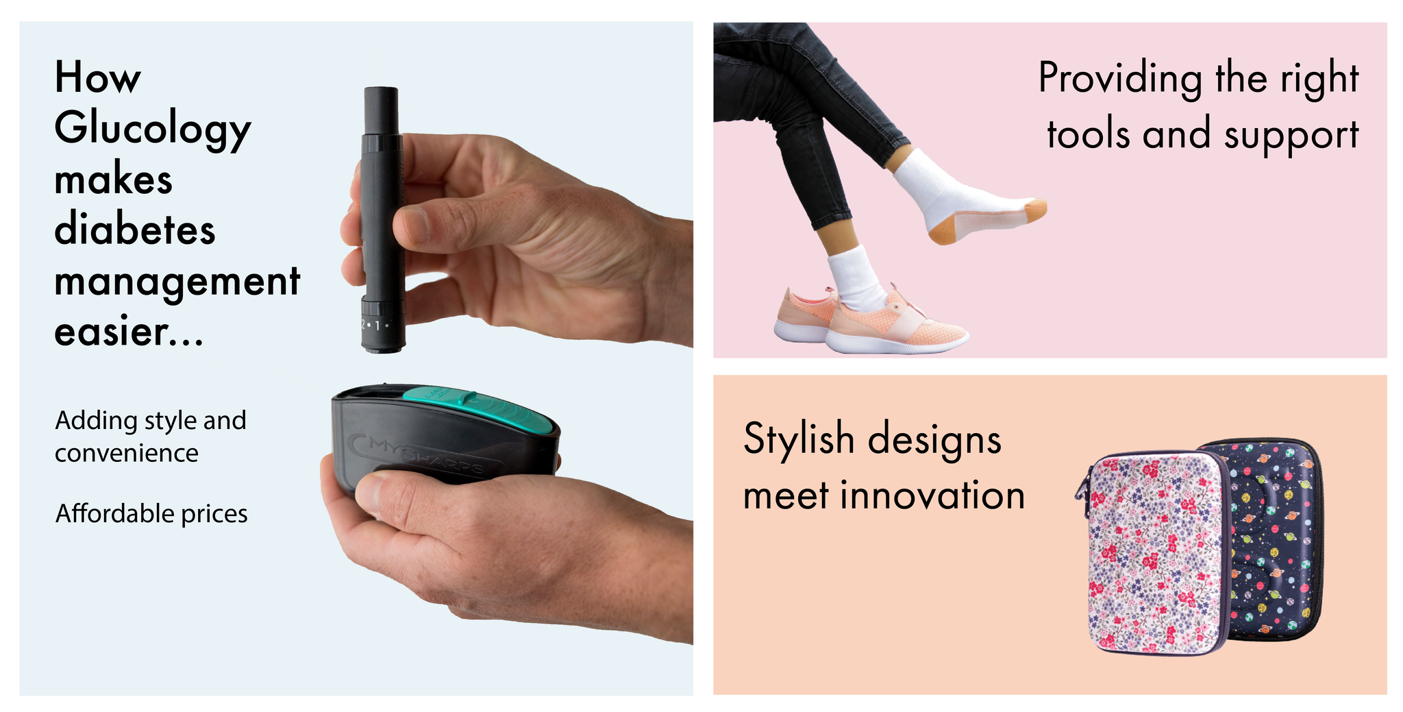 Diabetes support products accessories