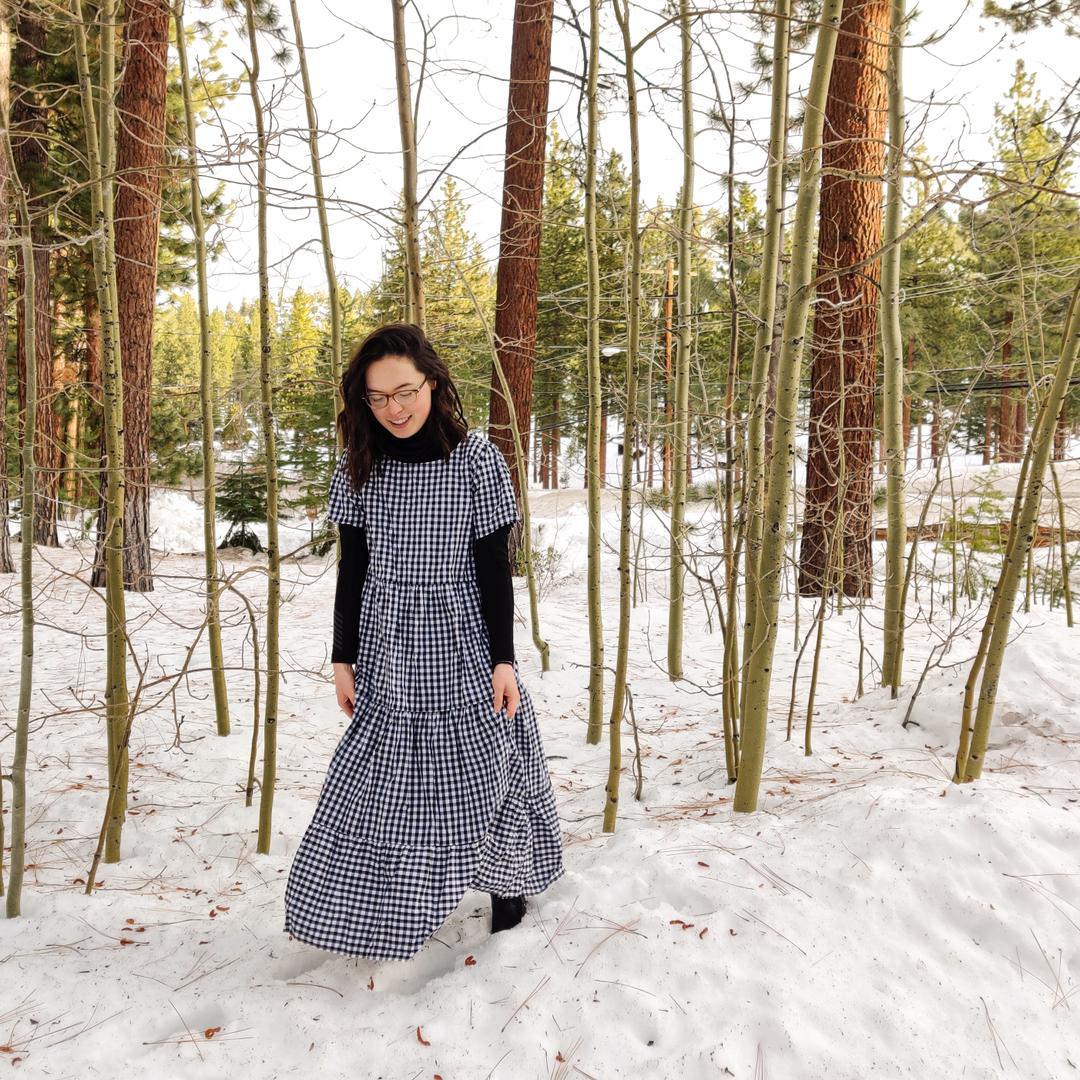 Chalet Dress Gingham
