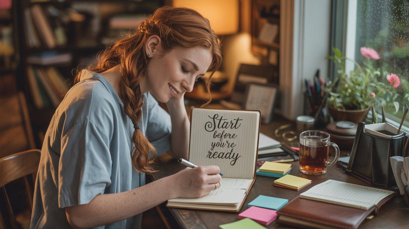 Creating Before You're Ready: The Myth of "Being Fully Prepared"