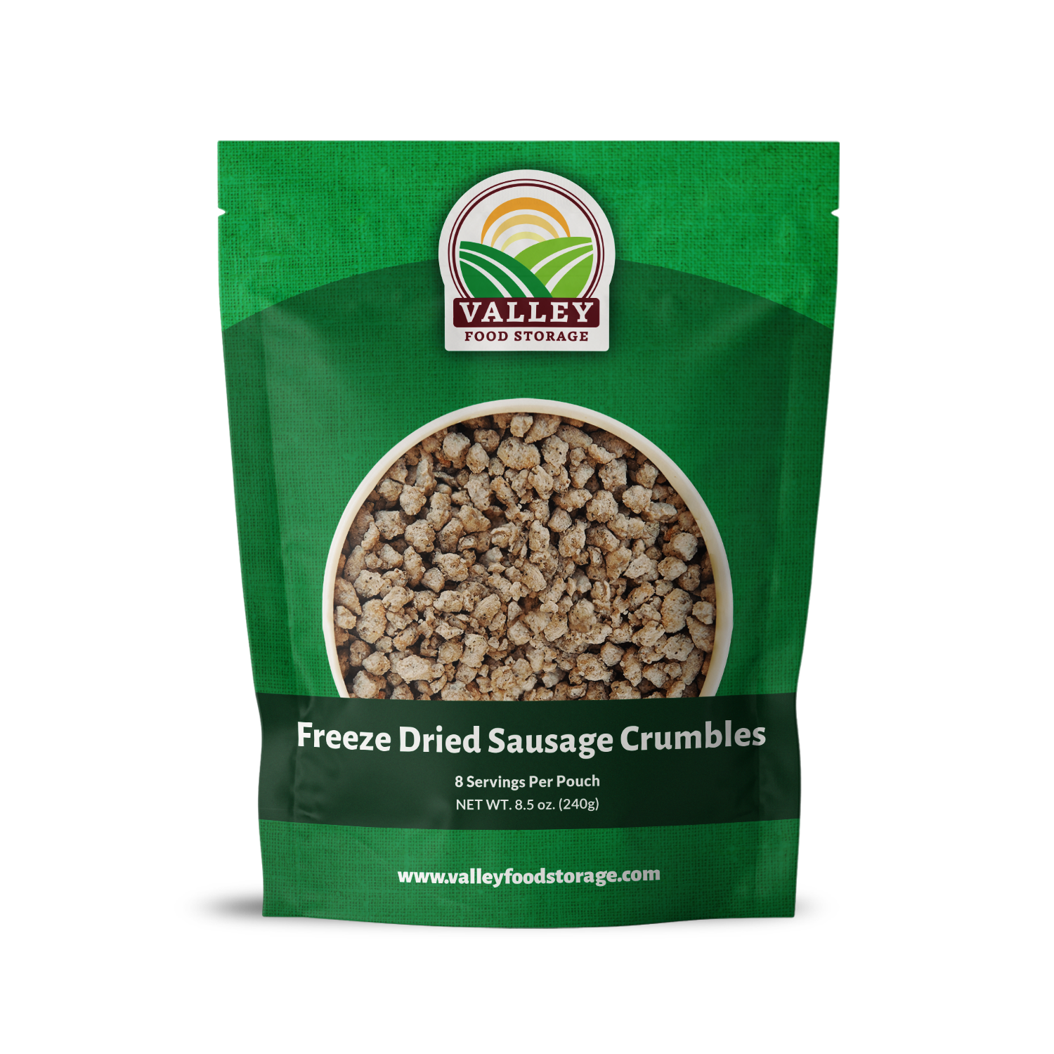 Freeze Dried Sausage Crumbles Buy Freeze Dried & Dehydrated Sausage Crumbles Valley Food Storage