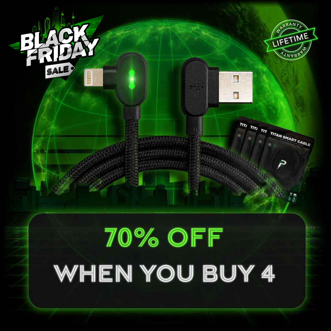 The Titan Smart Cable™ (4-Pack) - Black Friday