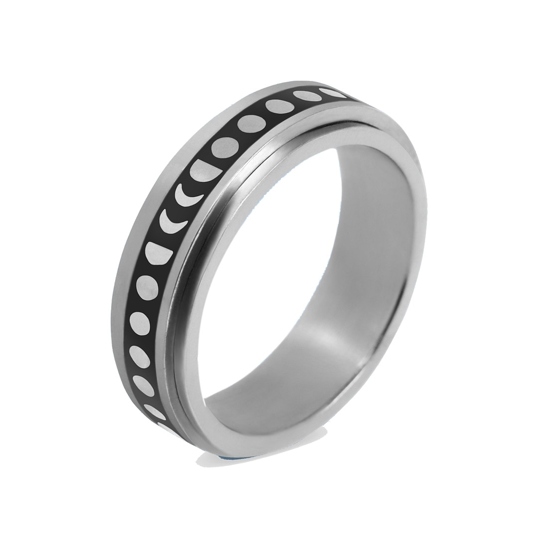 Moon Phases Meditation Ring Main Flash Sale – Wicca Vibes