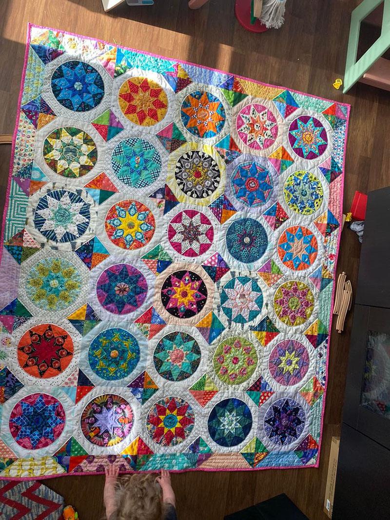 Quilt of the Day #21 - Sunshiny Day – Dinkydoo Fabrics